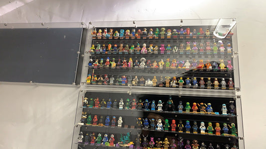 lego minifigure display stand