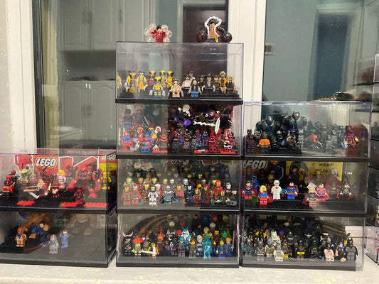 diy lego display case