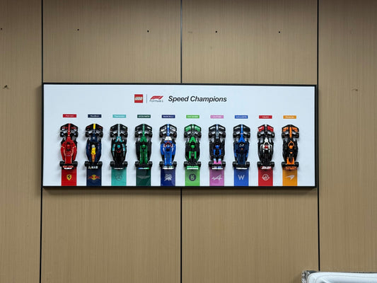 f1 lego display frame