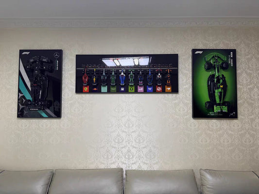 Lego F1 Speed Champions Display Frame