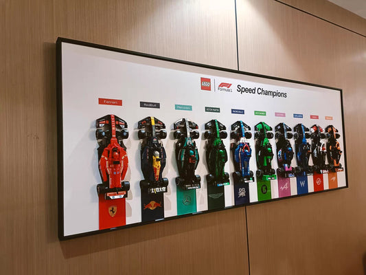 f1 lego car display