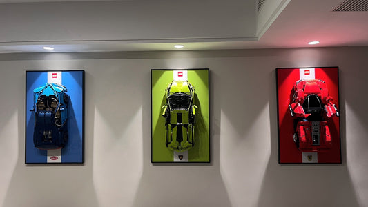 lego car display ideas