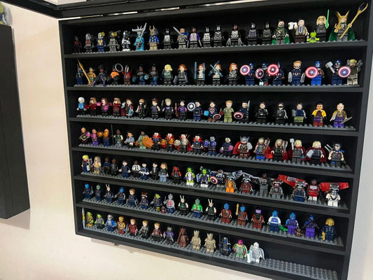 lego minifigure display case