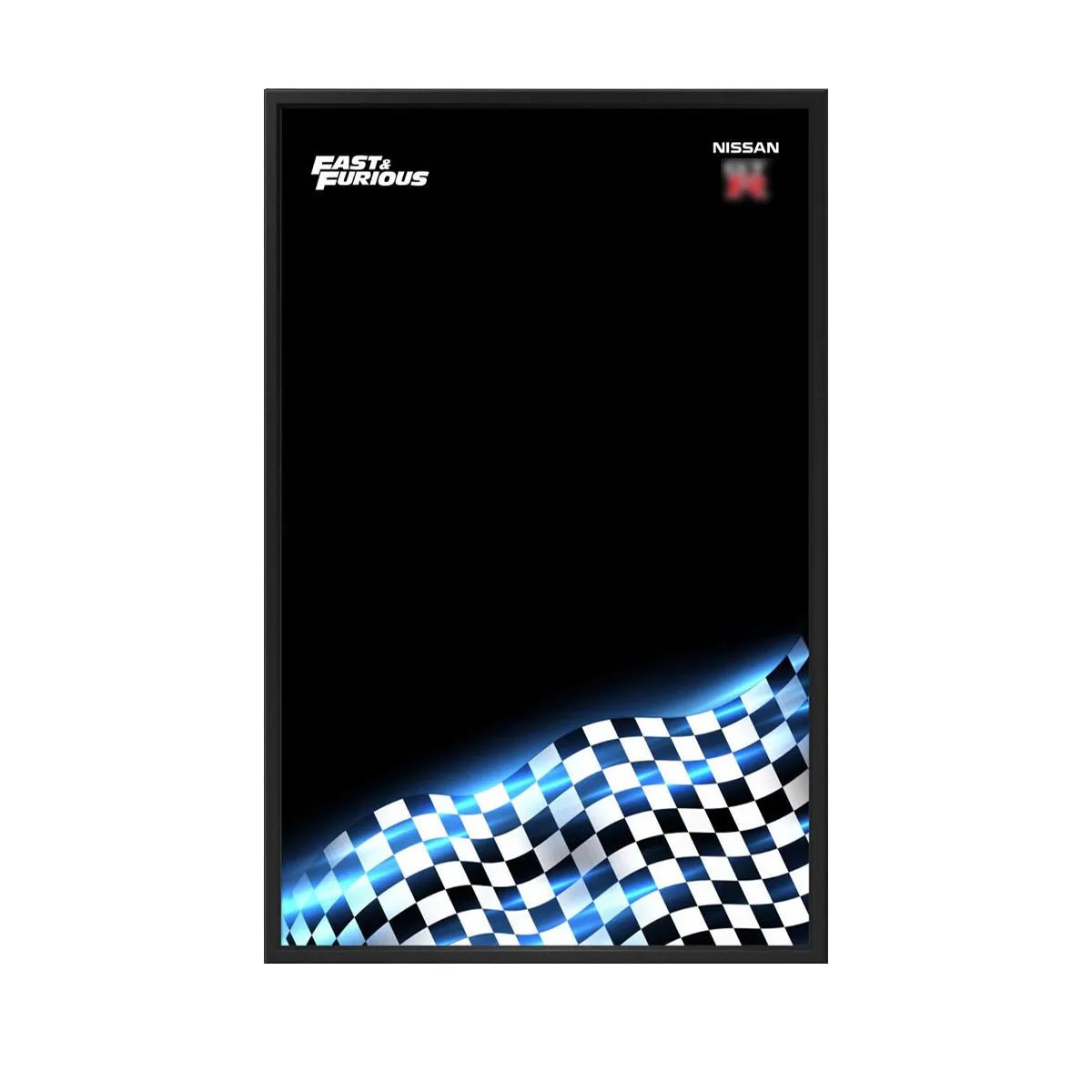 Acrylic Display Frame Compatible with LEGO® Technic Nissan Skyline GT-R 42210 - Style A