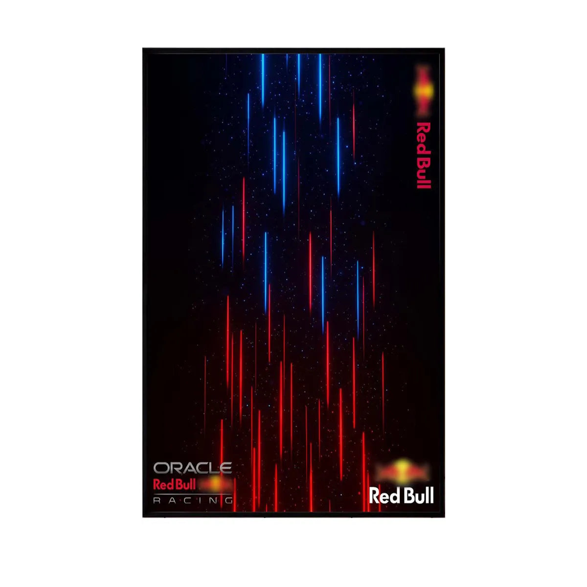 Acrylic Display Frame Compatible with LEGO® Technic Oracle Red Bull Racing RB20 42206 - Style B