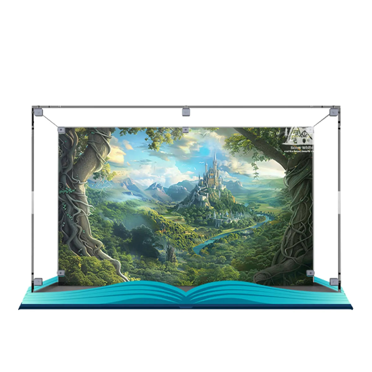 Acrylic Display Case Compatible with LEGO® Disney Snow White & The Seven Dwarfs’ Cottage 43242