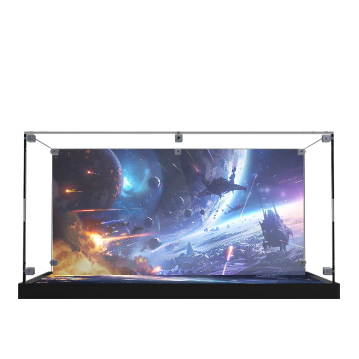 Acrylic Display Case Compatible with LEGO® Star Wars™ Millennium Falcon 75375 - Style A