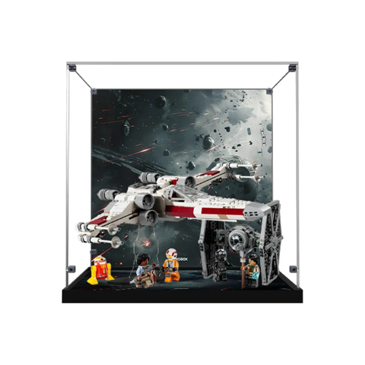 LEGO® models shown in photos are NOT included.