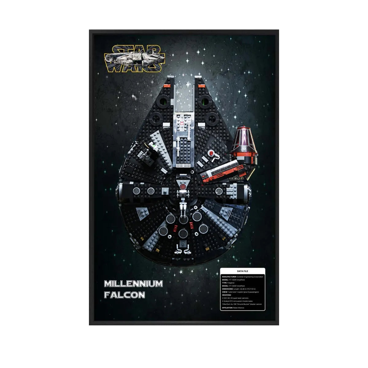 LEGO® models shown in photos are NOT included