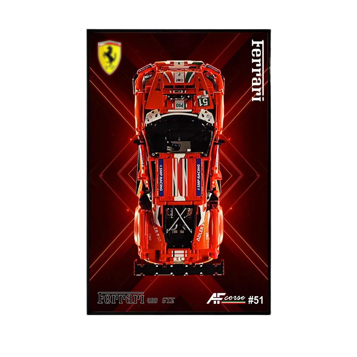 LEGO® models shown in photos are NOT included