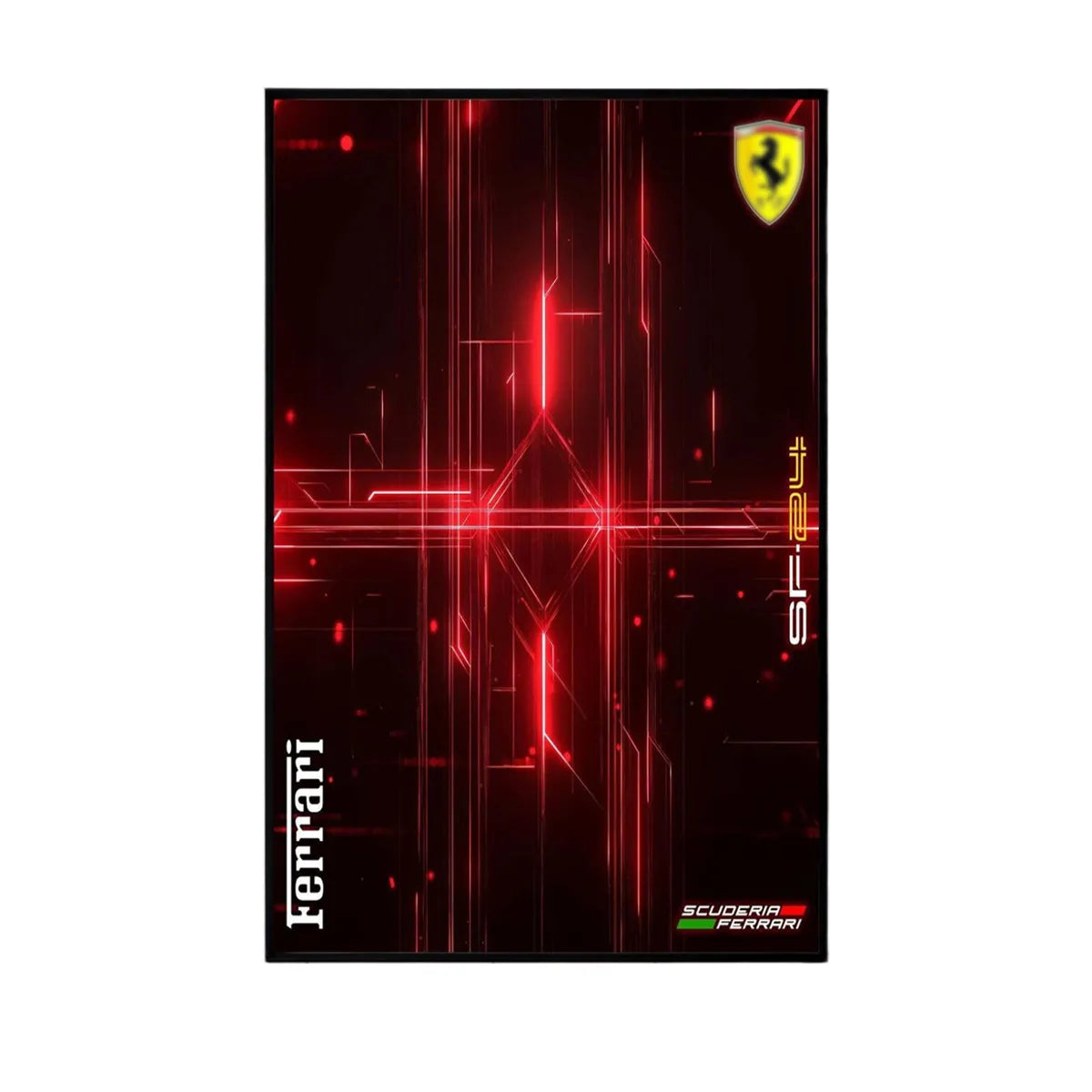 Acrylic Display Frame Compatible with LEGO® Technic Ferrari SF24 42207 - Style A