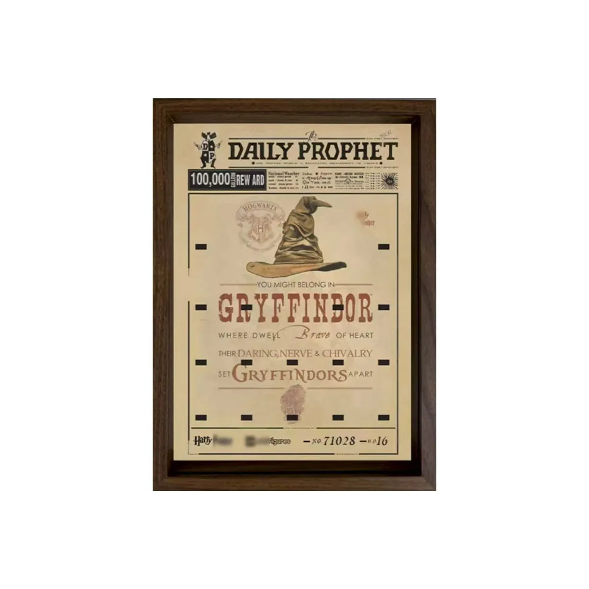 Display Case Compatible with LEGO® Harry Potter Minifigures 71028 Style B