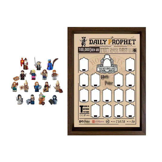 Display Case Compatible with LEGO® Harry Potter Minifigures 71028 Style A