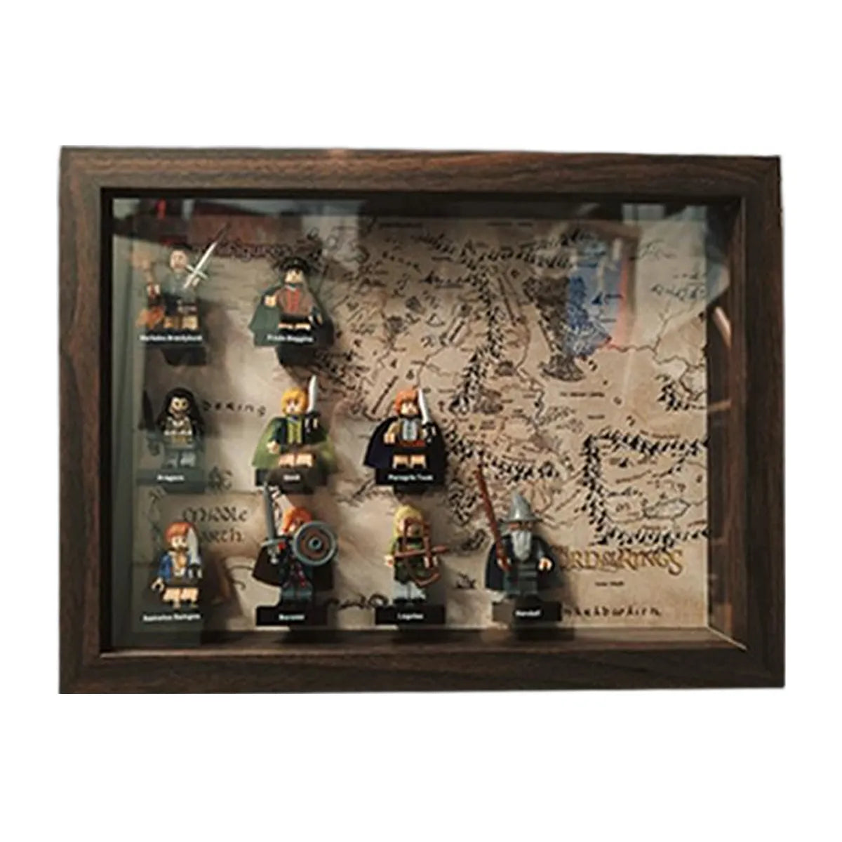 Display Case Compatible with LEGO® The Hobbit & Lord of the Rings Minifigures