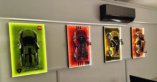 How to Display LEGO Sets on a Wall