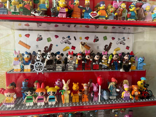 lego minifigure display case