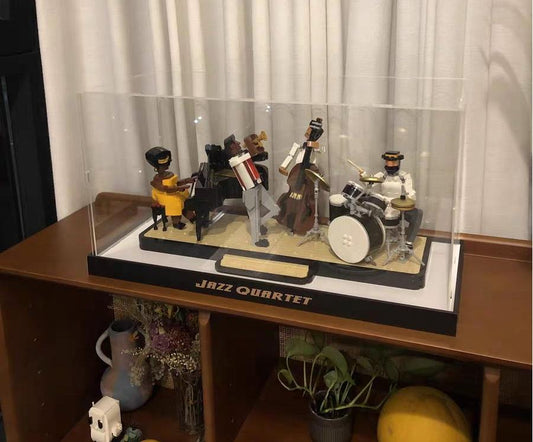 LEGO Jazz Quartet Display Case: Showcase Your LEGO Ideas Build