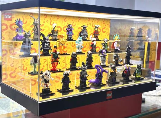 lego minifigure display case