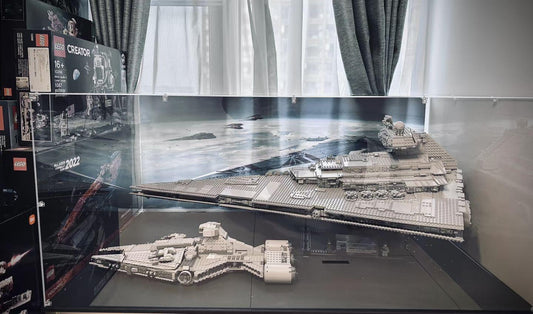 lego diorama display case