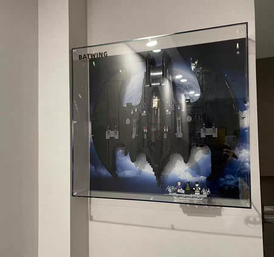 lego batwing display stand