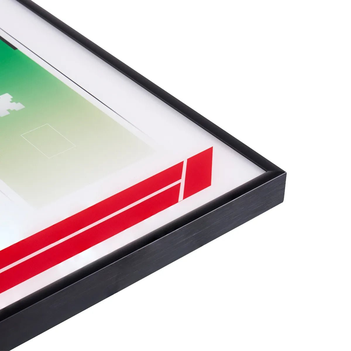 Acrylic Display Frame Compatible with LEGO® Speed Champions F1 Series - Style D