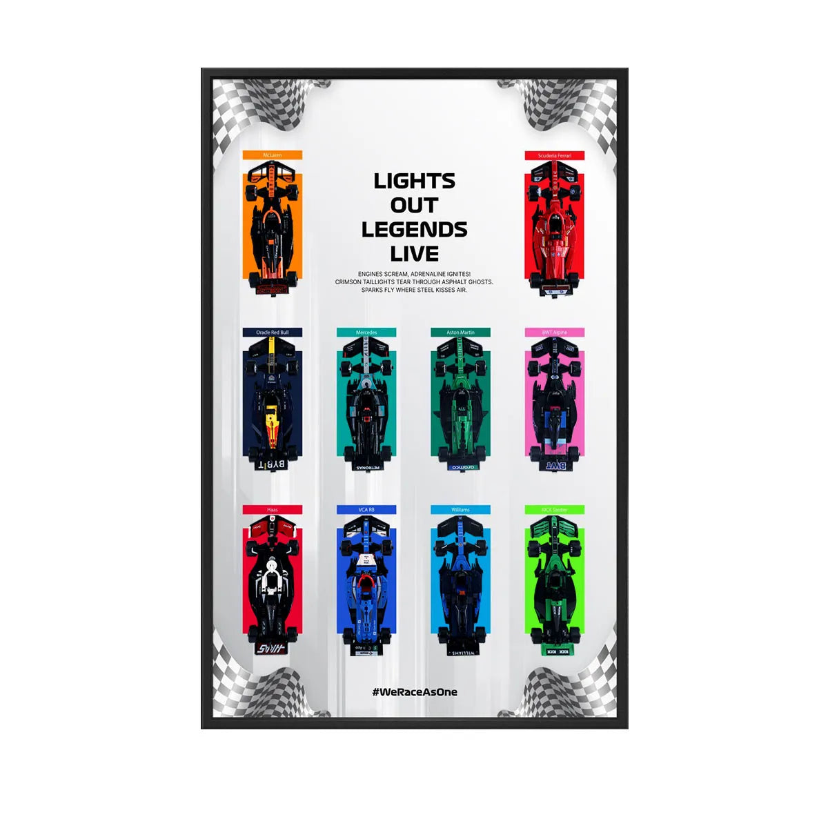 LEGO® models shown in photos are NOT included