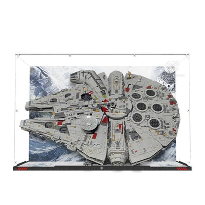 Acrylic Display Case Compatible with LEGO® Star Wars Millennium Falcon 75192