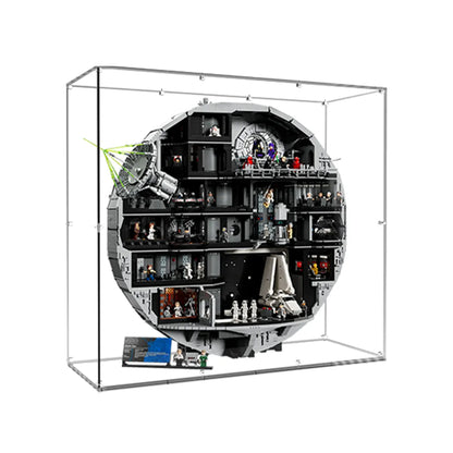 Acrylic Display Case Compatible with LEGO® Star Wars Death Star 75419-A Style