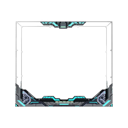 Acrylic Display Case Compatible with LEGO® Star Wars Death Star 75419-B Style