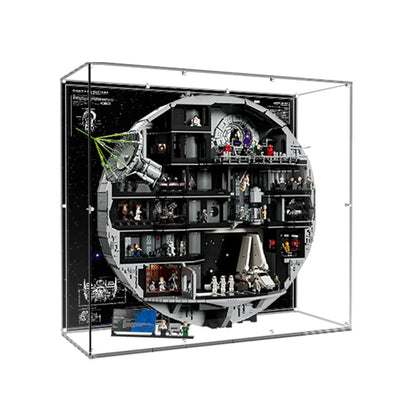 Acrylic Display Case Compatible with LEGO® Star Wars Death Star 75419-C Style