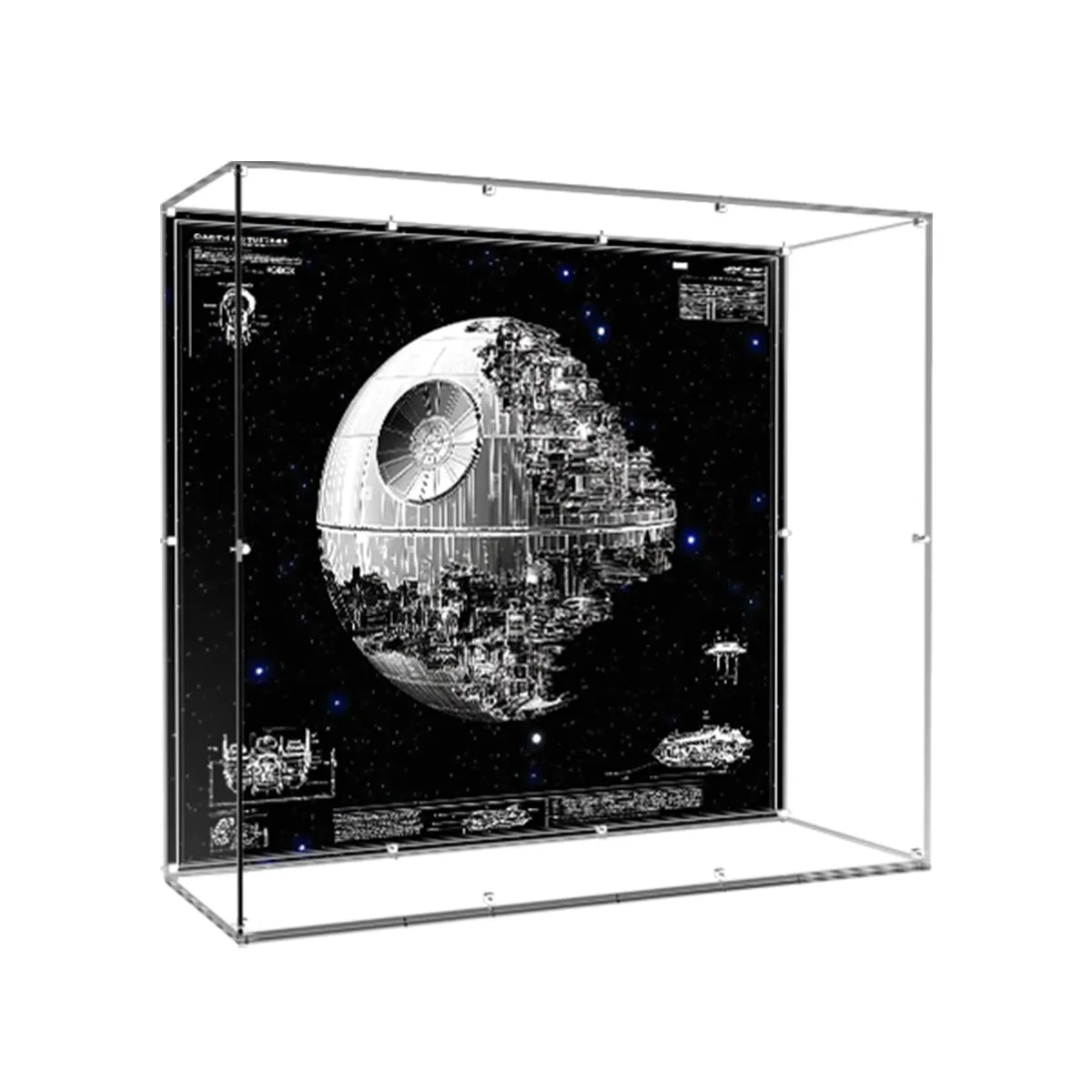 Acrylic Display Case Compatible with LEGO® Star Wars Death Star 75419-C Style