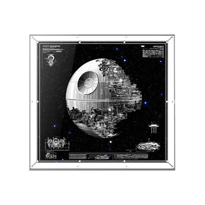 Acrylic Display Case Compatible with LEGO® Star Wars Death Star 75419-C Style