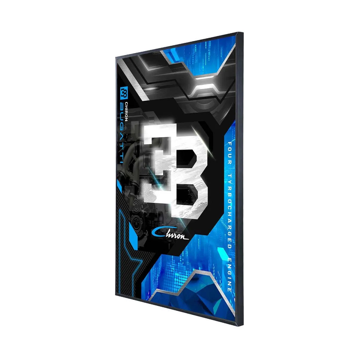Acrylic Display Frame Compatible with LEGO® Bugatti Chiron 42083