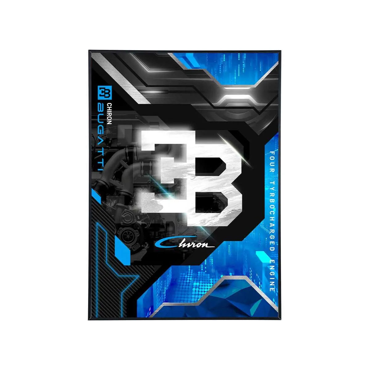 Acrylic Display Frame Compatible with LEGO® Bugatti Chiron 42083