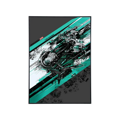 Acrylic Display Frame Compatible with LEGO® Mercedes-AMG F1 W14 42171