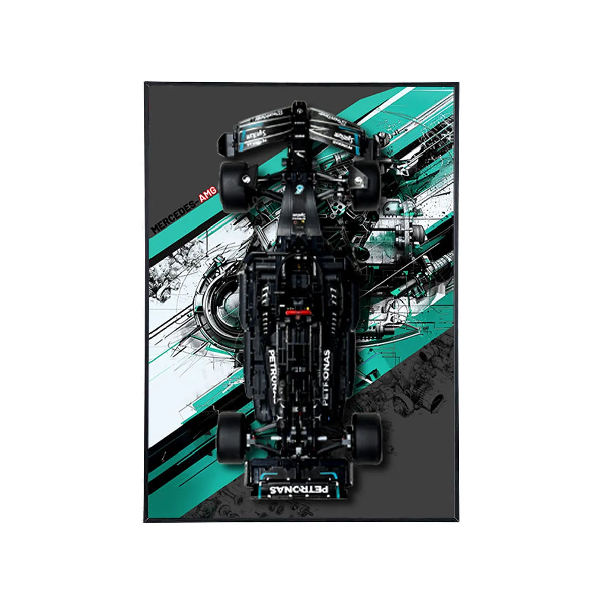 LEGO® models shown in photos are NOT included.