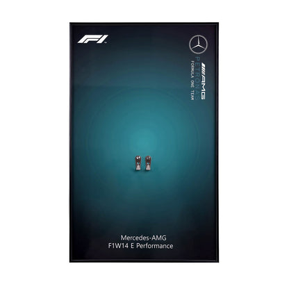 Display Frame Compatible with LEGO® Mercedes-AMG F1 42171 – Gradient Teal Edition