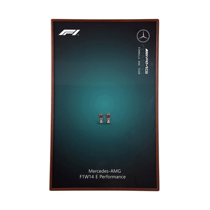 Display Frame Compatible with LEGO® Mercedes-AMG F1 W14 42171 – Walnut Wood Edition