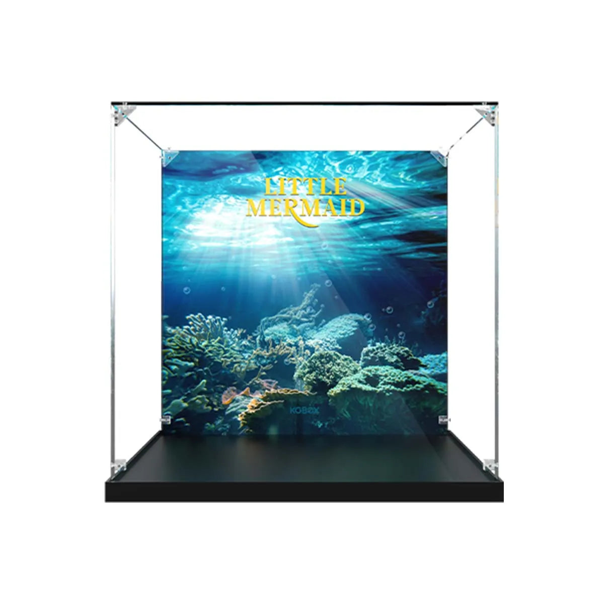 Acrylic Display Case Compatible with LEGO® Disney The Little Mermaid Royal Clamshell 43225