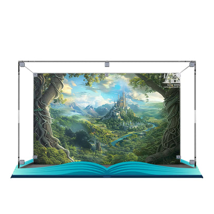 Acrylic Display Case Compatible with LEGO® Disney Snow White & The Seven Dwarfs’ Cottage 43242