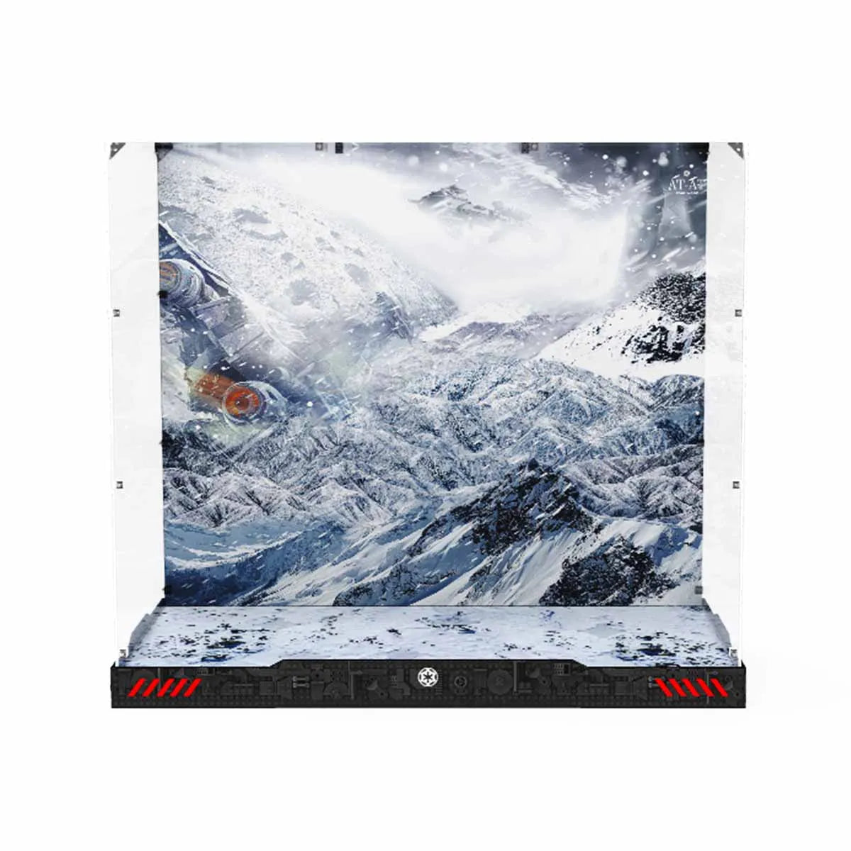 Acrylic Display Case Compatible with LEGO® Star Wars AT-AT 75313