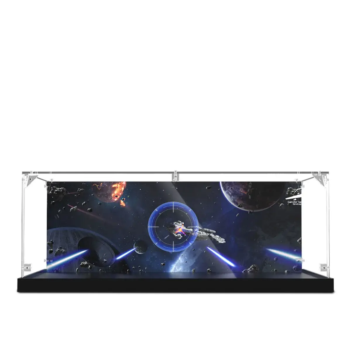 Acrylic Display Case Compatible with LEGO® Star Wars™ Executor 75356 - Style A