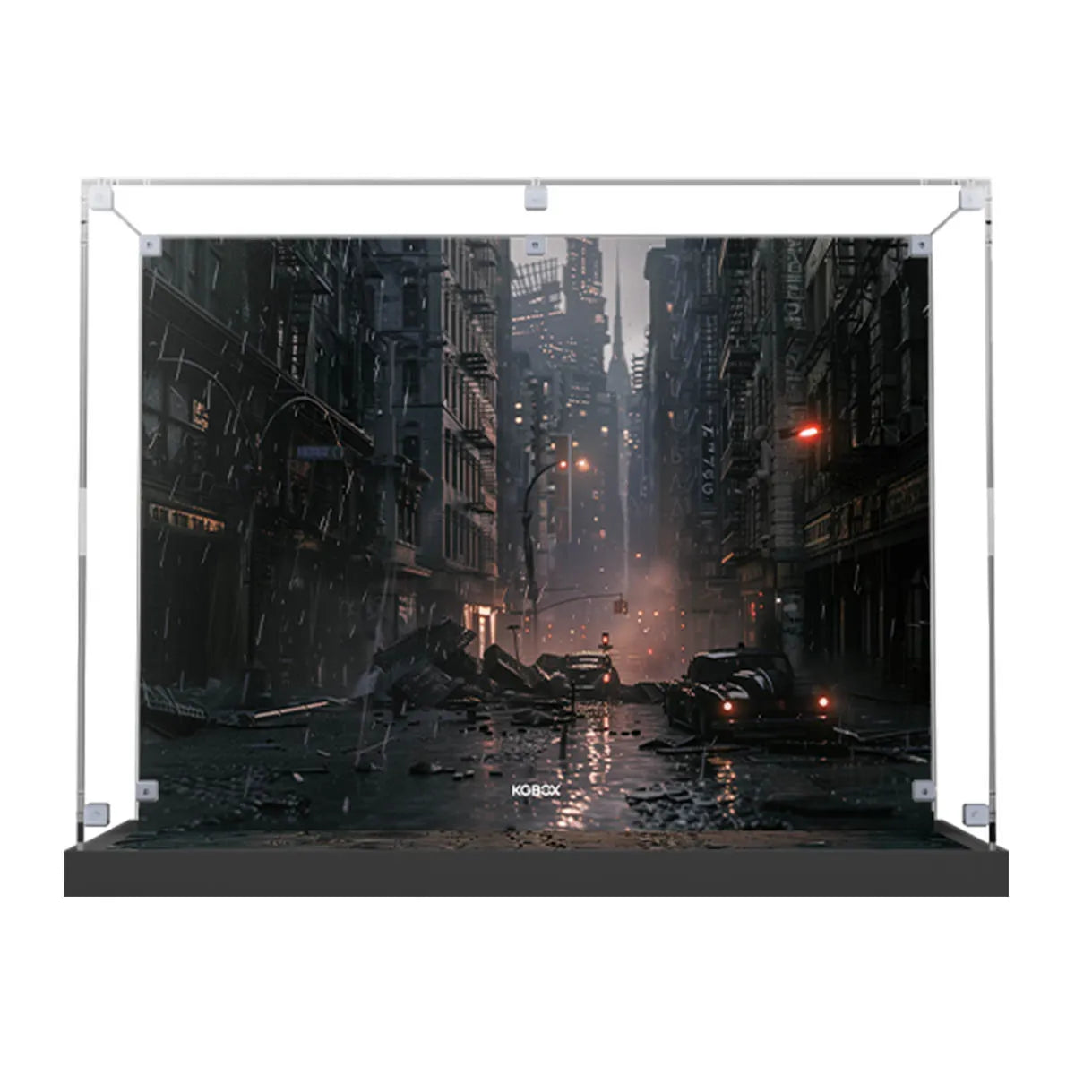 Acrylic Display Case Compatible with LEGO® DC Batman™ Batcycle 76273