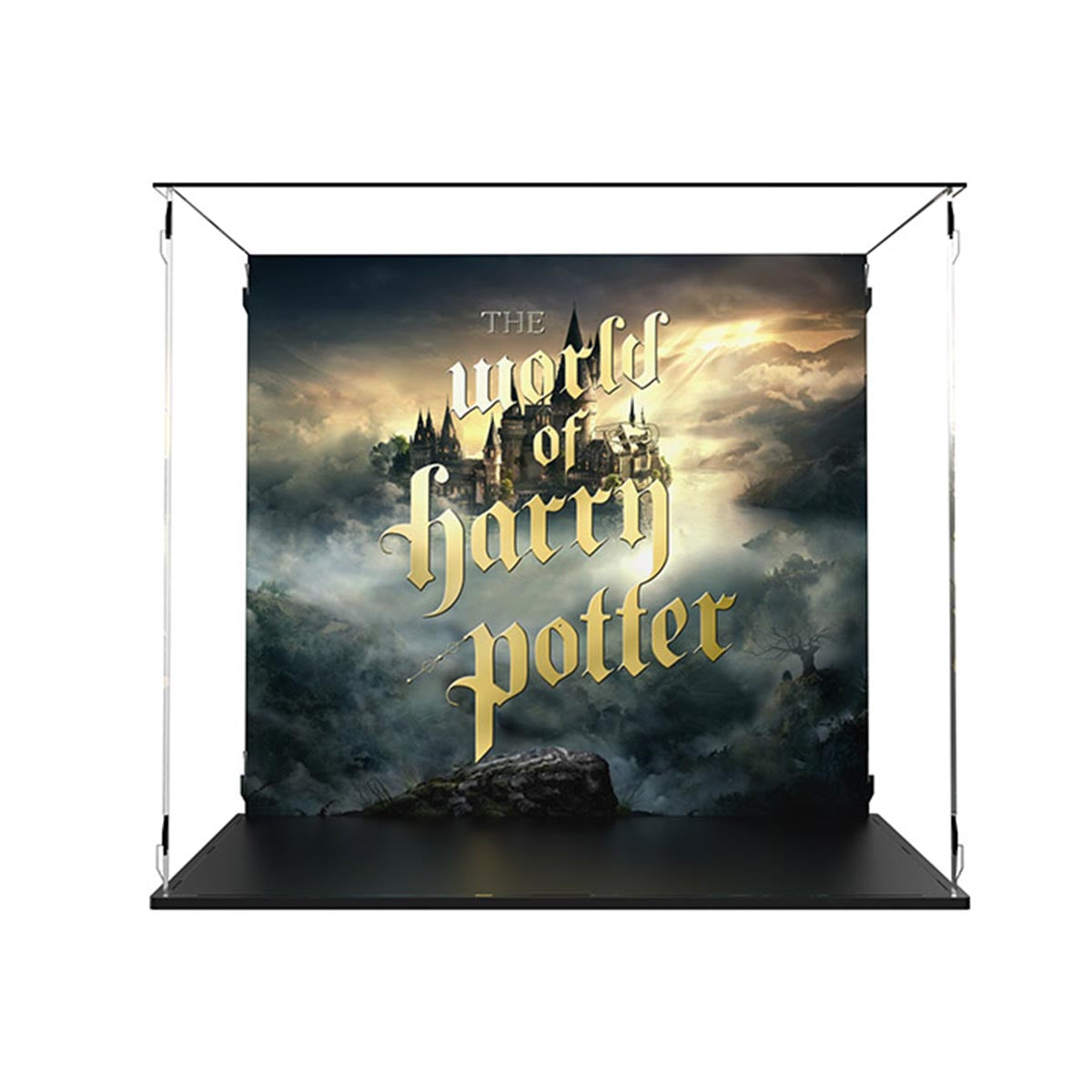 Acrylic Display Case Compatible with LEGO® Harry Potter Hogwarts Icons 76391