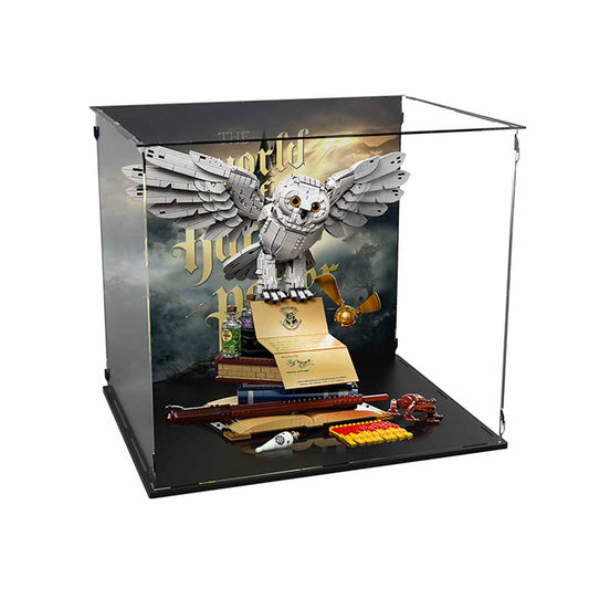 Acrylic Display Case Compatible with LEGO® Harry Potter Hogwarts Icons 76391