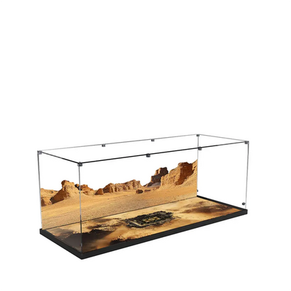 Acrylic Display Case Compatible with LEGO® Star Wars™ Jabba’s Sail Barge 75397