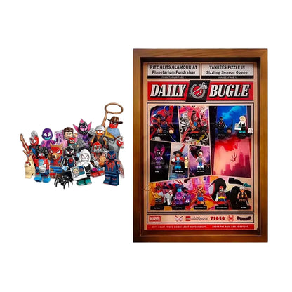 Display Case Compatible with LEGO® Spider-Verse Minifigures Style A