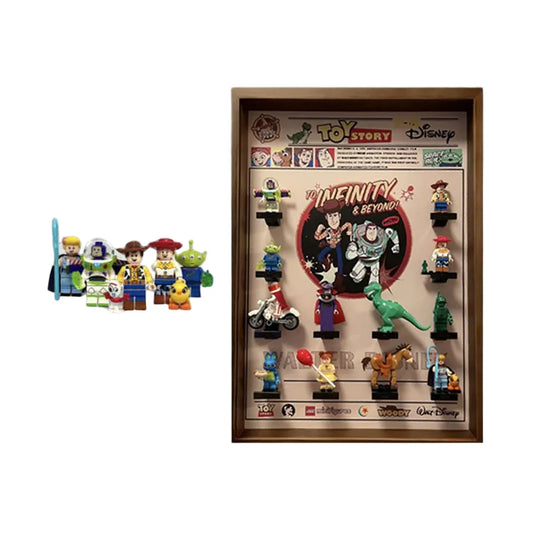 Display Case Compatible with LEGO® Toy Story Minifigures