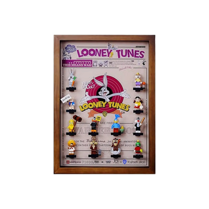 Display Case Compatible with LEGO® Looney Tunes Minifigures