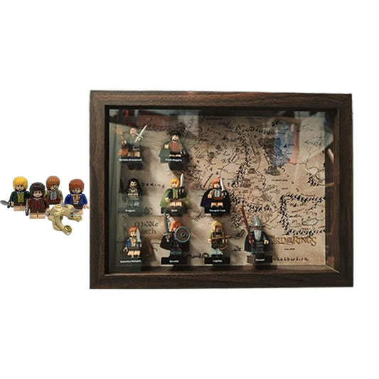 Display Case Compatible with LEGO® The Hobbit & Lord of the Rings Minifigures